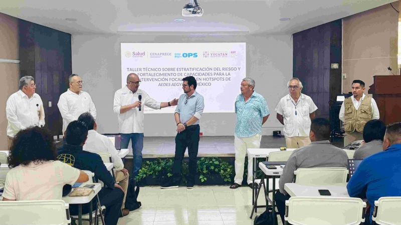 Yucatán, sede nacional de taller para prevenir enfermedades transmitidas por mosquitos