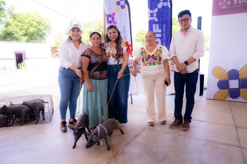 DIF Yucatán fortalece proyectos comunitarios y de seguridad alimentaria en Tixméhuac