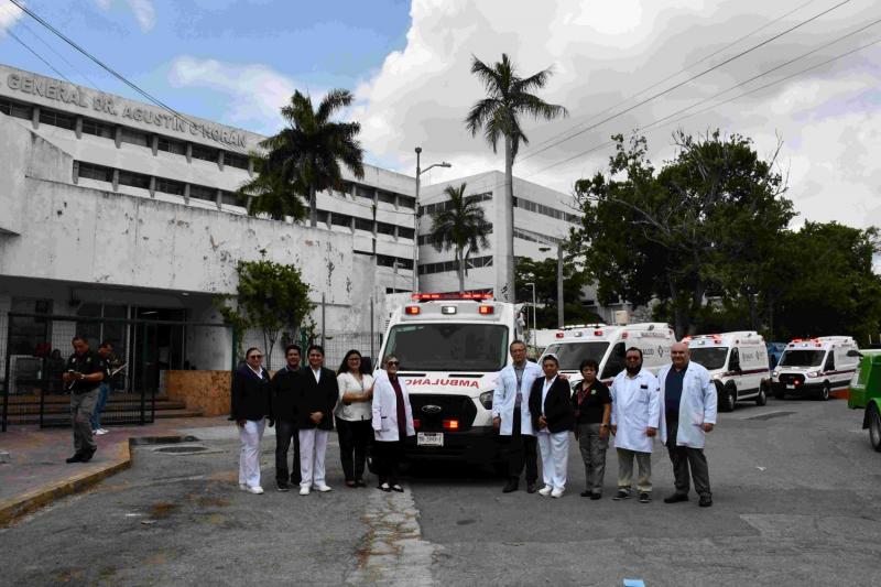 Inicia traslado de pacientes al nuevo Hospital General "Dr. Agustín O’Horán"