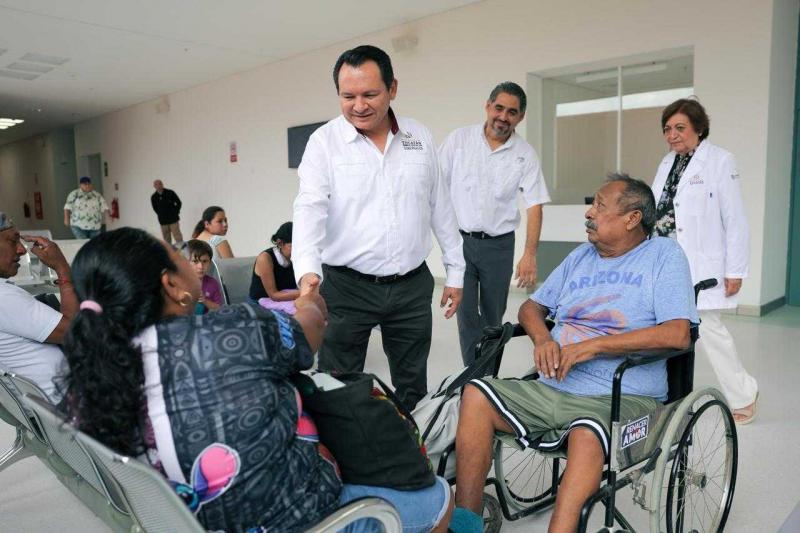 Supervisa Gobernador Joaquín Díaz Mena operación del nuevo Hospital O’Horán