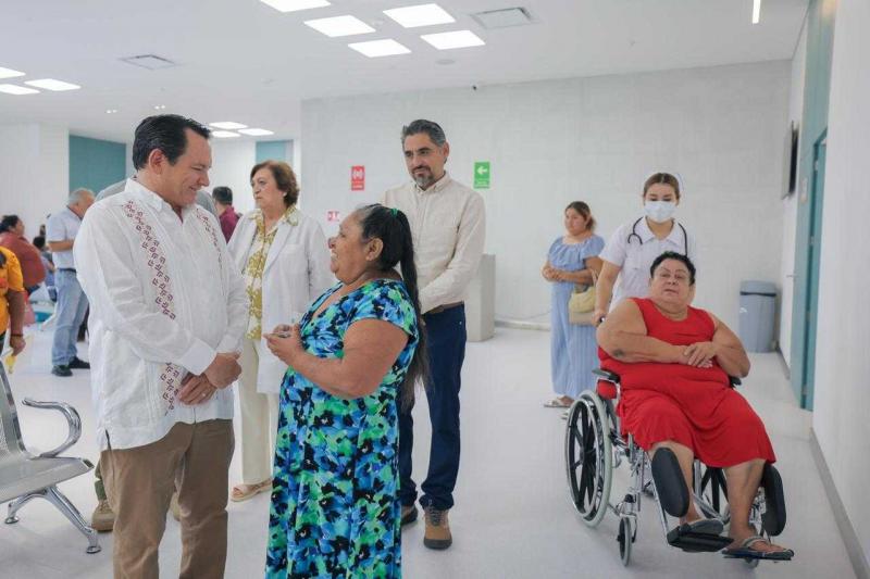 Gobernador Joaquín Díaz Mena garantiza servicios del nuevo Hospital O’Horán pese a inclemencias del tiempo