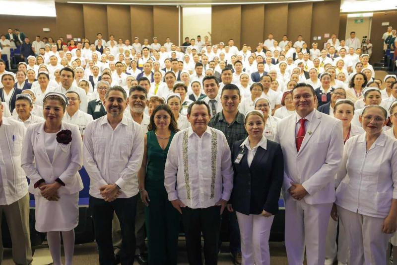 Enfermeras y enfermeros, columna vertebral del sistema de salud de Yucatán