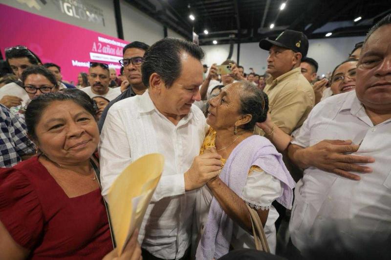 A dos años del triunfo histórico de la Presidenta Claudia Sheinbaum, Yucatán avanza con el Renacimiento Maya