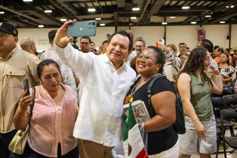 A dos años del triunfo histórico de la Presidenta Claudia Sheinbaum, Yucatán avanza con el Renacimiento Maya