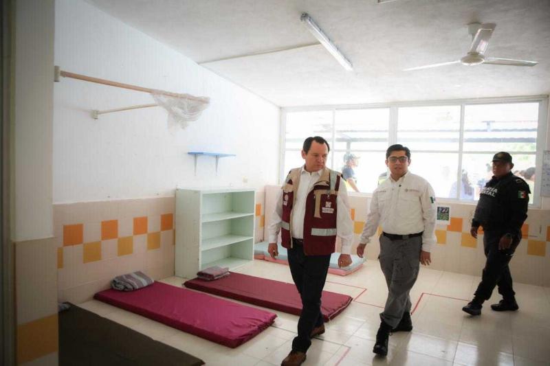 Gobierno del Estado refuerza acciones preventivas ante lluvias en Yucatán