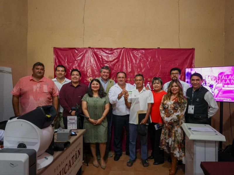 Ventanilla Única Estatal Móvil acerca más de 150 trámites a Dzidzantún