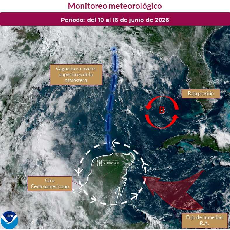 Procivy prevé incremento en el potencial de lluvias a partir del 10 de junio