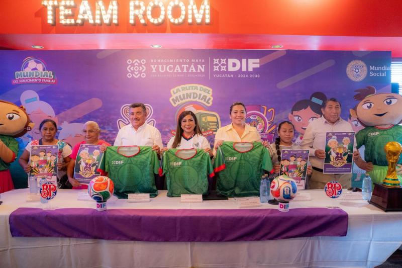 DIF Yucatán presenta Mundial Social 2026 para fortalecer la convivencia comunitaria
