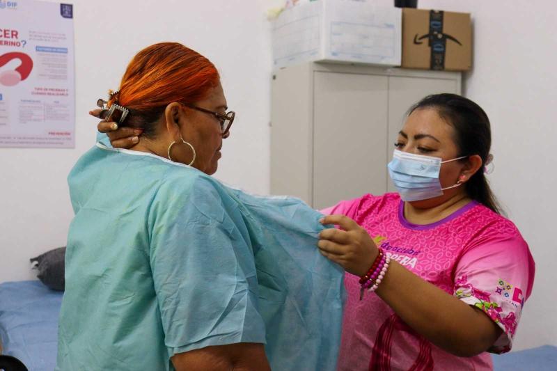 DIF Yucatán acerca mastografías gratuitas para la detección oportuna del cáncer de mama