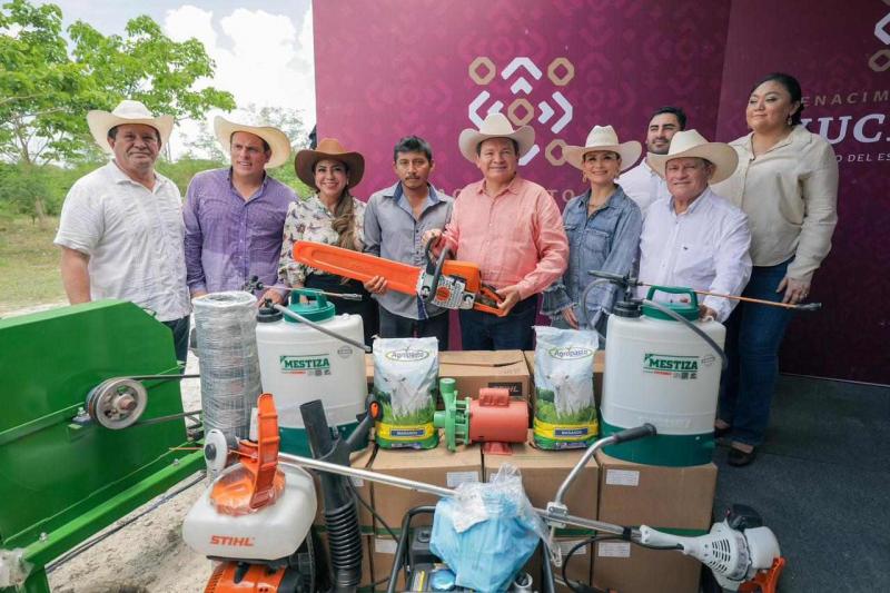 Renace el campo yucateco con inversión, infraestructura y respaldo a productoras y productores del oriente