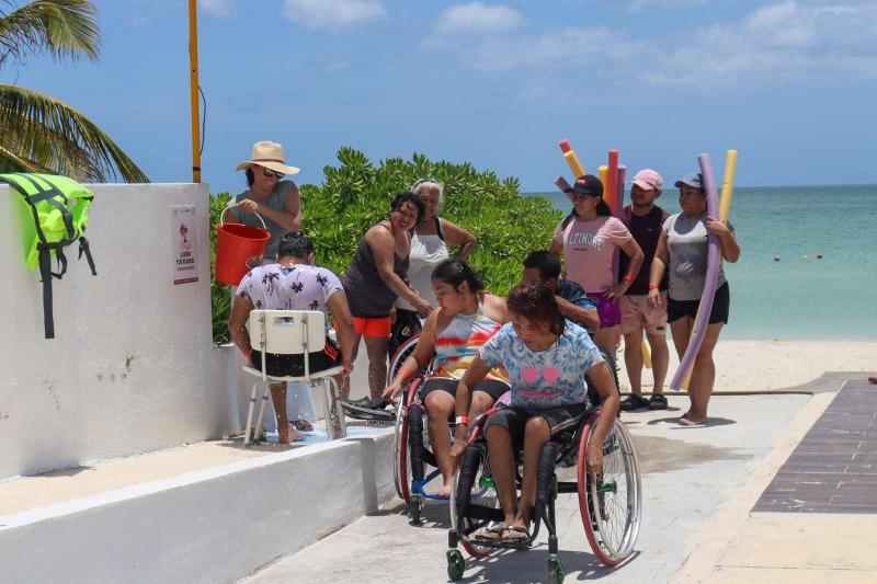 DIF Yucatán promueve autonomía de personas con discapacidad mediante actividades recreativas