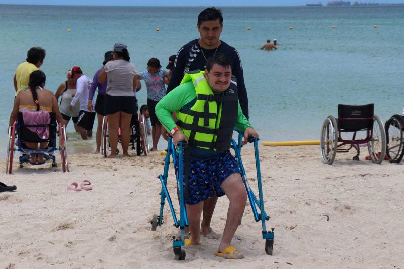 DIF Yucatán promueve autonomía de personas con discapacidad mediante actividades recreativas
