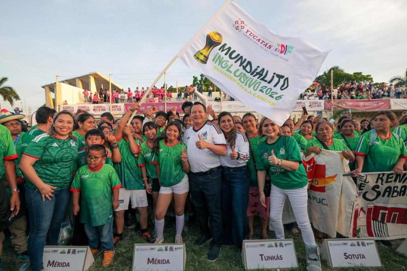 Inician Copas del Mundial Social 2026 con participación incluyente en Yucatán