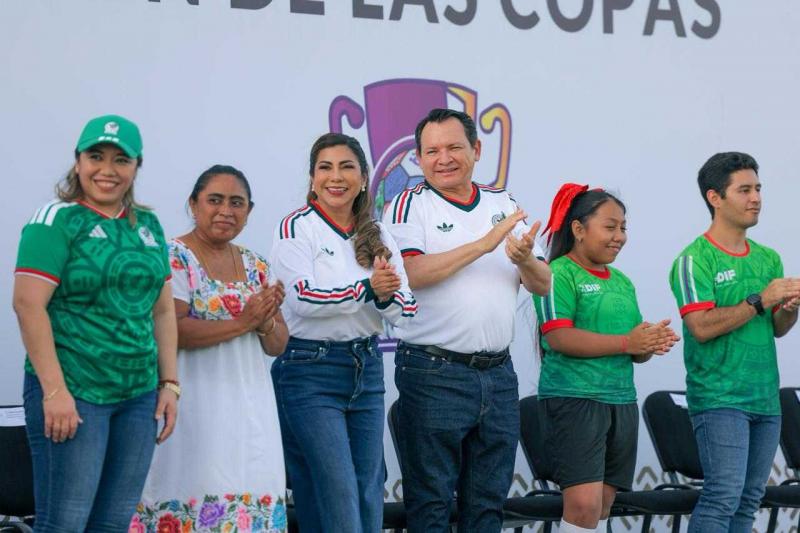 Inician Copas del Mundial Social 2026 con participación incluyente en Yucatán