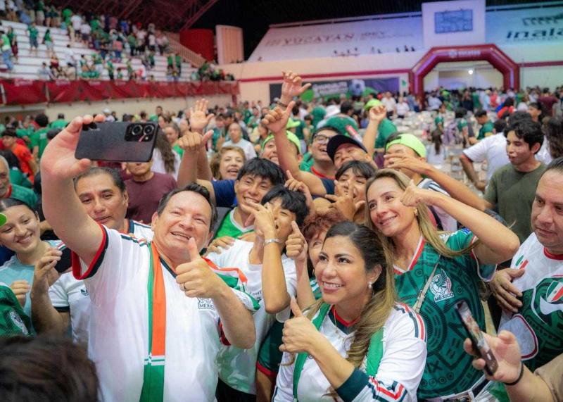 Más de 12 mil personas vibran con triunfo de México en Zonas Fan Yucatán