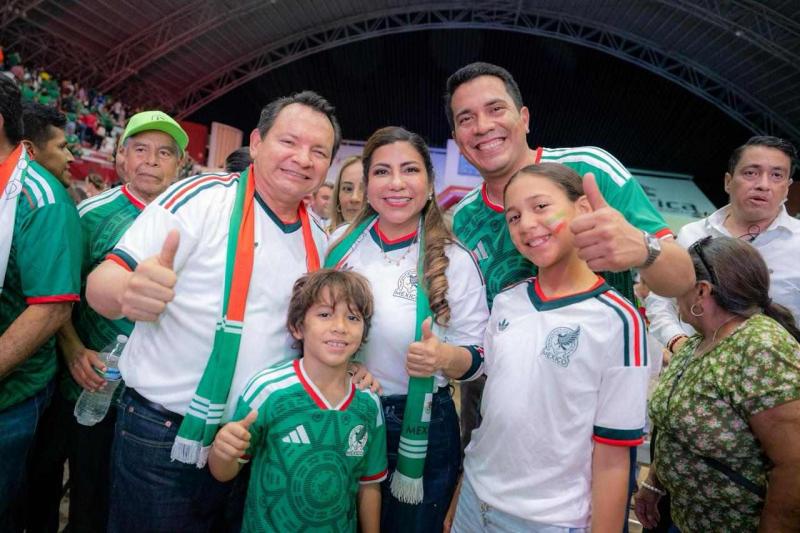 Más de 12 mil personas vibran con triunfo de México en Zonas Fan Yucatán