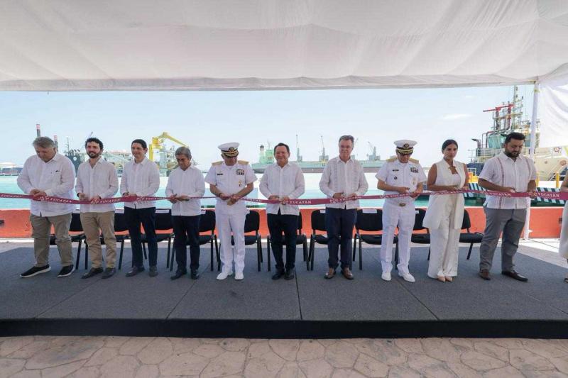 Avanza Renacimiento Maya con obra histórica en Puerto de Altura