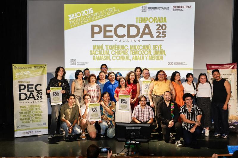 Amplían oferta cultural para las vacaciones de verano con el Festival de Monólogos y la Temporada Pecda 2025