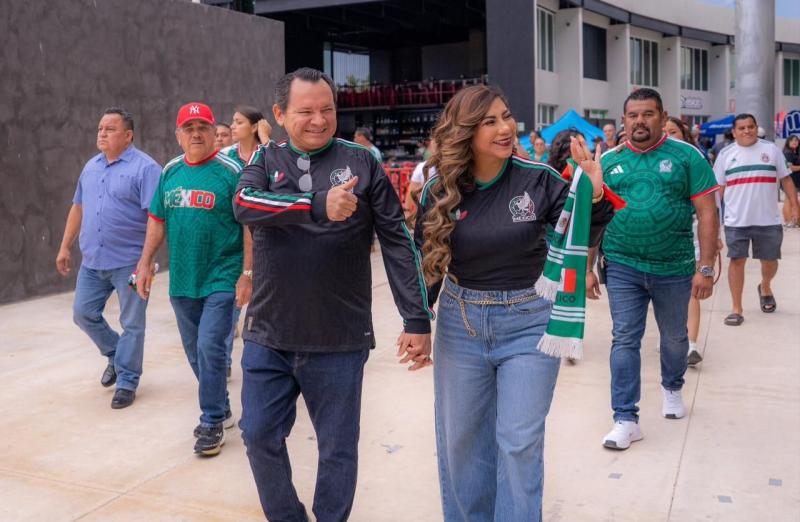Más de 64 mil personas vivieron la pasión del fútbol en las Zonas Fan de Yucatán