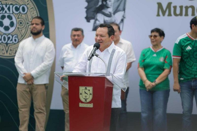 Tecoh estrena nueva cancha deportiva como parte del Renacimiento Maya para transformar espacios públicos y generar bienestar