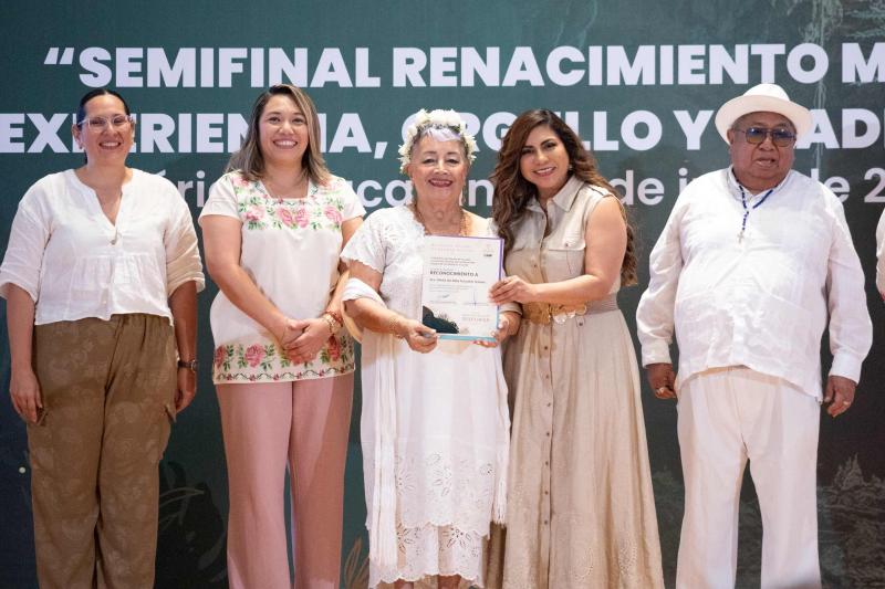 DIF Yucatán promueve orgullo por las raíces mayas con la semifinal de Persona Adulta Mayor 2026