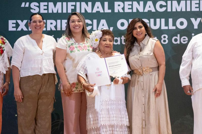 DIF Yucatán promueve orgullo por las raíces mayas con la semifinal de Persona Adulta Mayor 2026