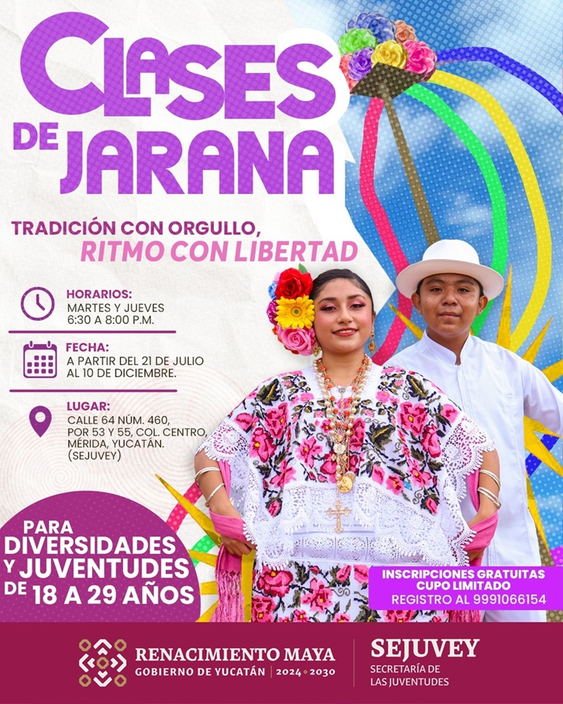 Sejuvey impartirá clases gratuitas de jarana a juventudes y diversidades