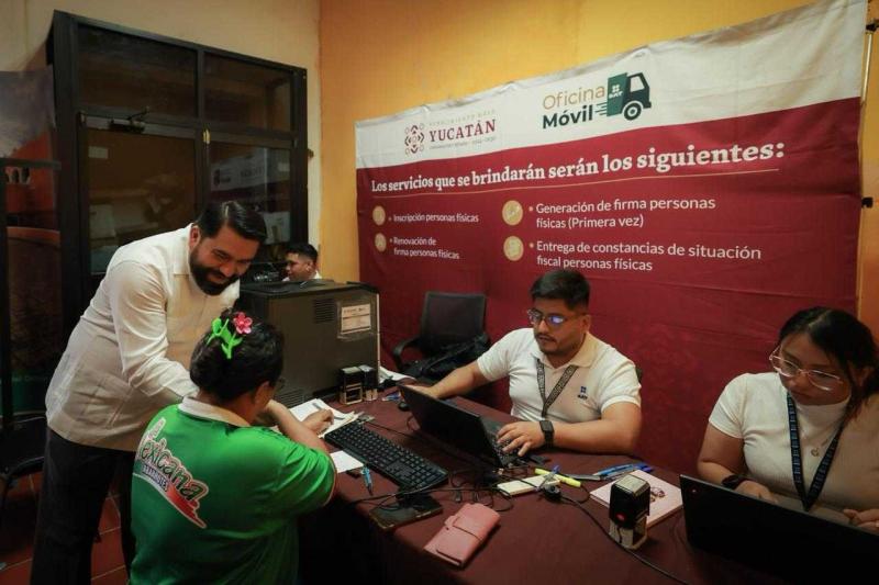 Más de 150 trámites, ahora más cerca de las familias de Izamal