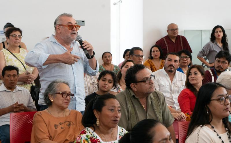 Secretaría de Cultura impulsa diálogo con creadoras, creadores y comunidad artística de Yucatán