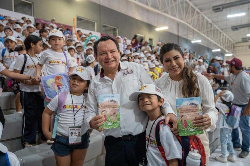 Arranca Báaxal Paal del Renacimiento Maya con 5,450 niñas y niños