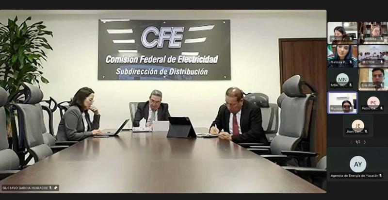Gobierno del Estado encabeza la coordinación con la CFE: ruta clara hacia un servicio eléctrico confiable para las familias yucatecas