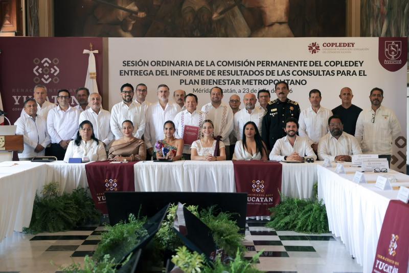 Más de 34 mil ciudadanas y ciudadanos definen ruta del Plan Bienestar Metropolitano para Mérida y su zona conurbada