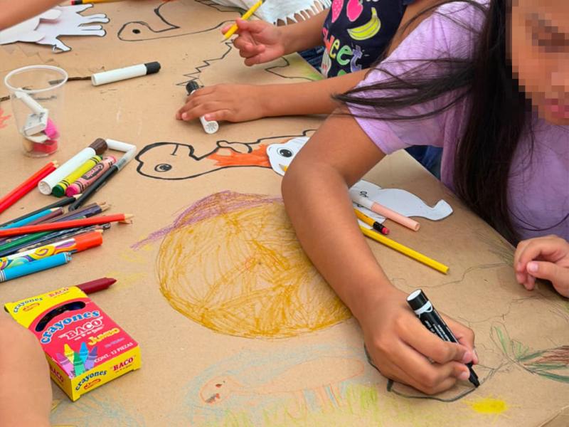 Niñas y niños viven experiencia ambiental en el Parque Yu’um Tsil