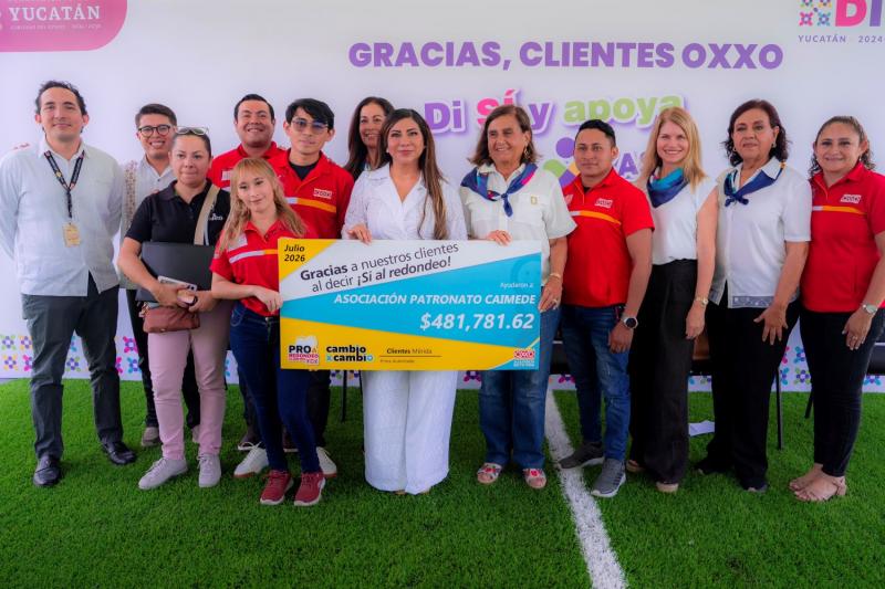 Casa Otoch recibe por primera vez recursos del programa de redondeo de Oxxo