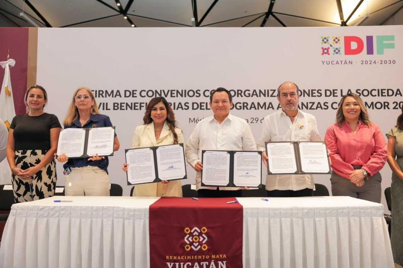 Renacimiento Maya destina 27.6 mdp a organizaciones civiles que cuidan a quienes más lo necesitan