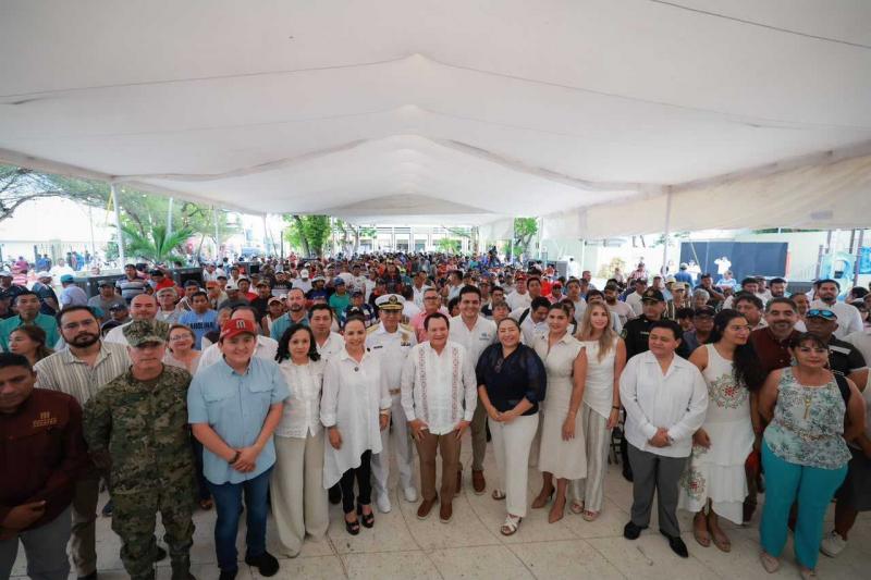 Renacimiento Maya cumple a pescadoras y pescadores con Seguridad en el Mar