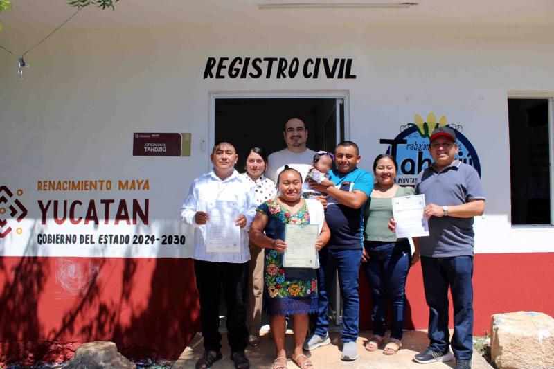 Gobierno del Renacimiento Maya interconecta oficialías del Registro Civil en todo el estado