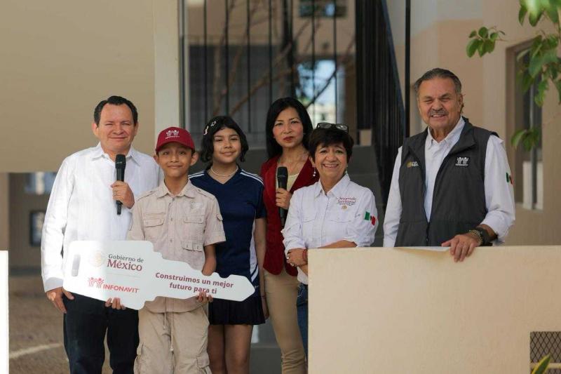 Renacimiento Maya y Gobierno de México llevan vivienda propia a más de 47 mil familias yucateca