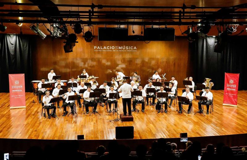 Banda de Música de la Sedeculta celebró 153 años de su fundación