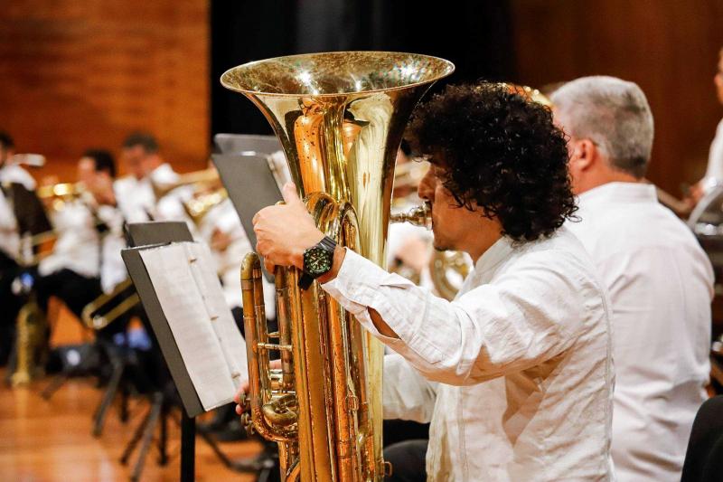 Banda de Música de la Sedeculta celebró 153 años de su fundación