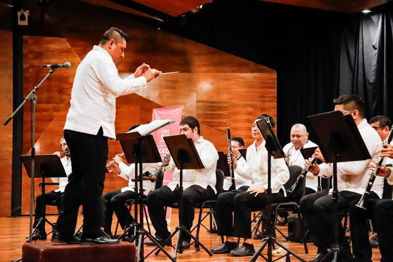 Banda de Música de la Sedeculta celebró 153 años de su fundación