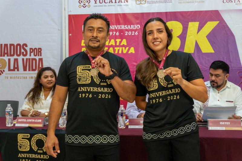 Con Caminata Recreativa 3K, el Isstey celebra su 50 aniversario