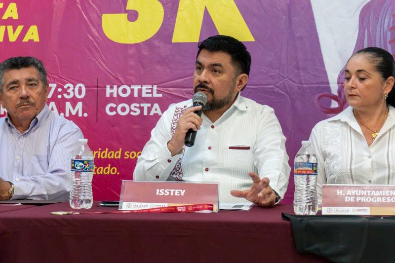 Con Caminata Recreativa 3K, el Isstey celebra su 50 aniversario