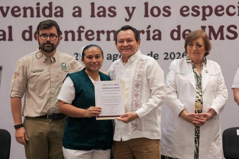 Refuerzan el Hospital de Alta Especialidad "Agustín O’Horán" con más de 336 profesionales de la salud
