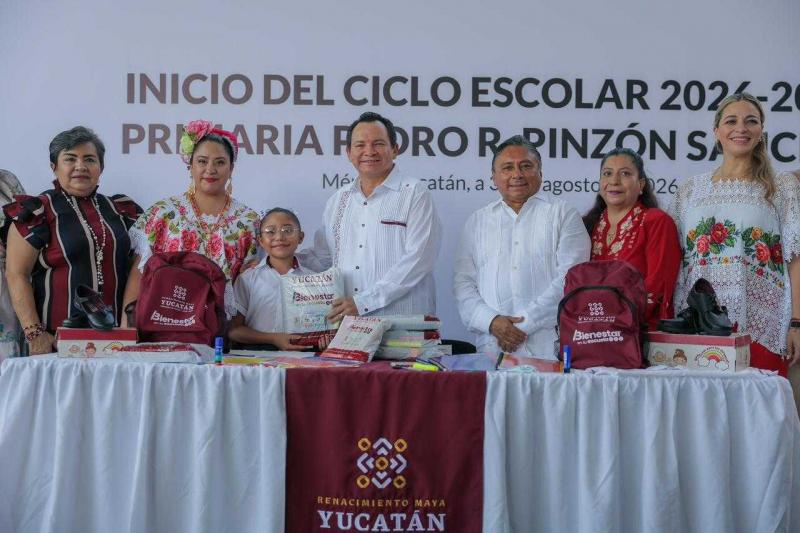 Renacimiento Maya dignifica primaria de Zazil-Há en Mérida con inversión de más de tres mdp