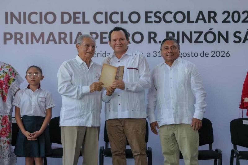 Renacimiento Maya dignifica primaria de Zazil-Há en Mérida con inversión de más de tres mdp