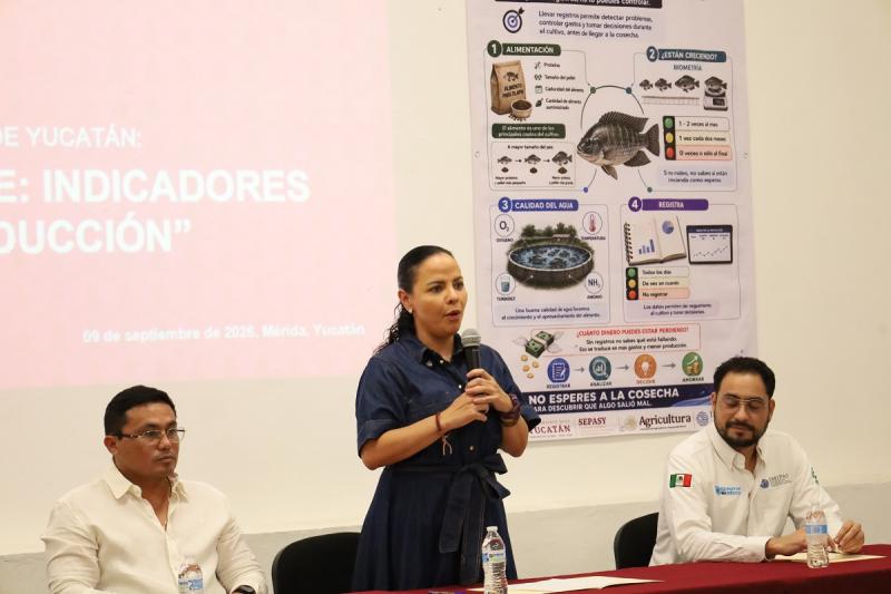Renacimiento Maya acompaña a quienes viven de la acuacultura para cuidar la calidad de la Tilapia Yucateca