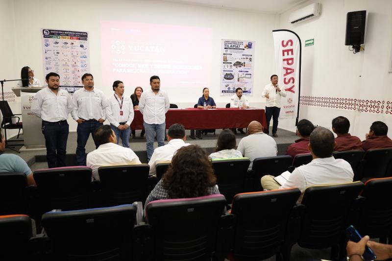 Renacimiento Maya acompaña a quienes viven de la acuacultura para cuidar la calidad de la Tilapia Yucateca