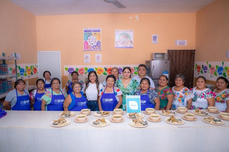 DIF Yucatán inaugura en Dzemul un espacio comunitario de alimentación, encuentro y desarrollo