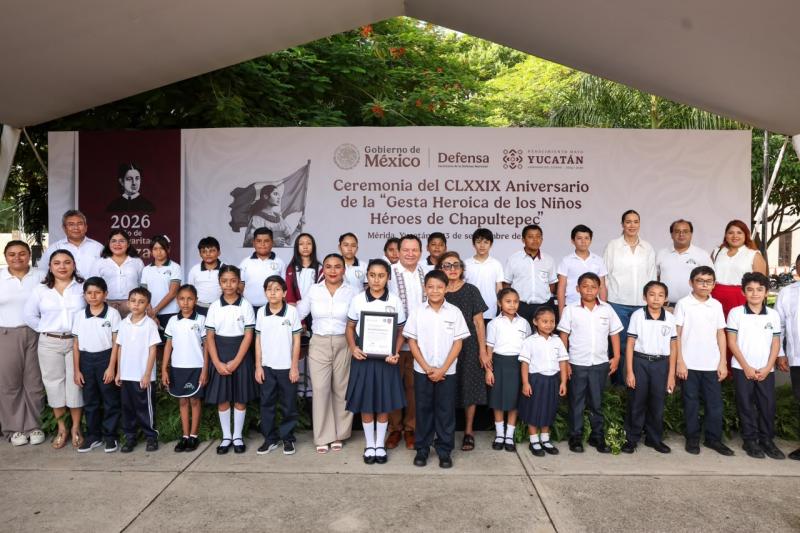 Renacimiento Maya recuerda la gesta de Chapultepec e impulsa el papel de la juventud en el futuro de Yucatán